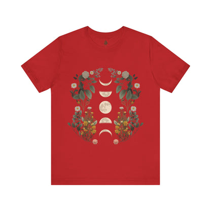Moon phases Unisex Jersey Short Sleeve Tee|Gift for Dad|Gift for father|Gfit for Grandpa|Gift for Husband