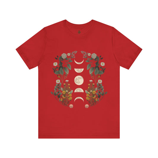 Moon phases Unisex Jersey Short Sleeve Tee|Gift for Dad|Gift for father|Gfit for Grandpa|Gift for Husband