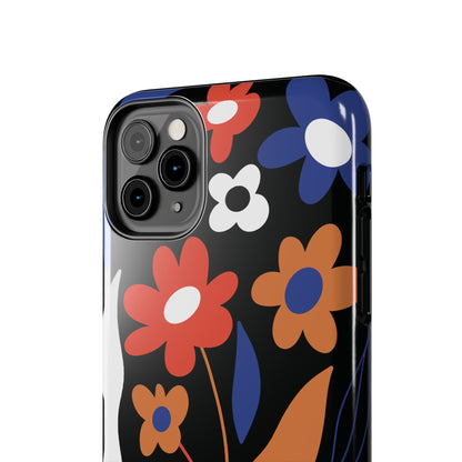 Phone Case, Floral Design, Protective Case, Cover, Strong, Durable, Custom Shell