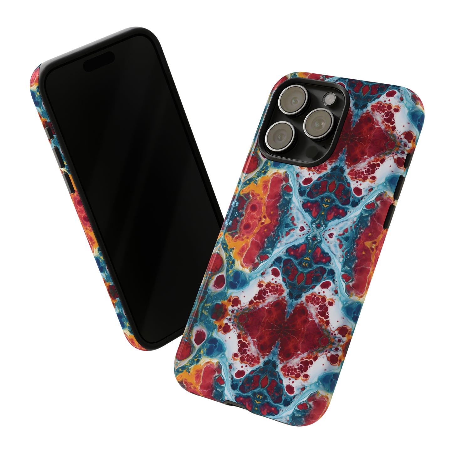 Colorful Paint Splatter Phone Tough Cases