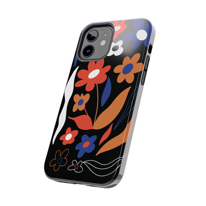 Phone Case, Floral Design, Protective Case, Cover, Strong, Durable, Custom Shell