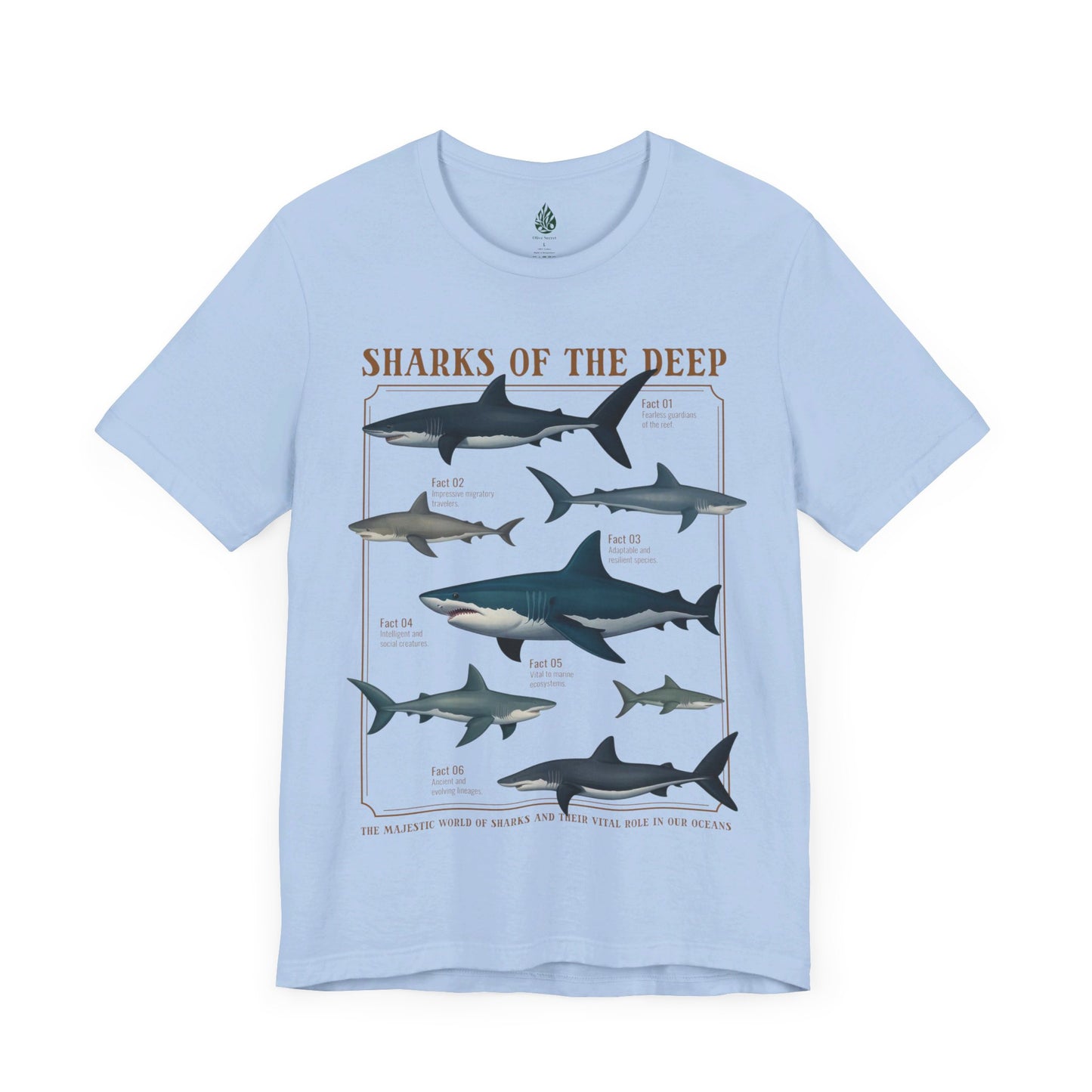 sharks Unisex Jersey Short Sleeve Tee|Gift for Dad|Gift for father|Gfit for Grandpa|Gift for Husband