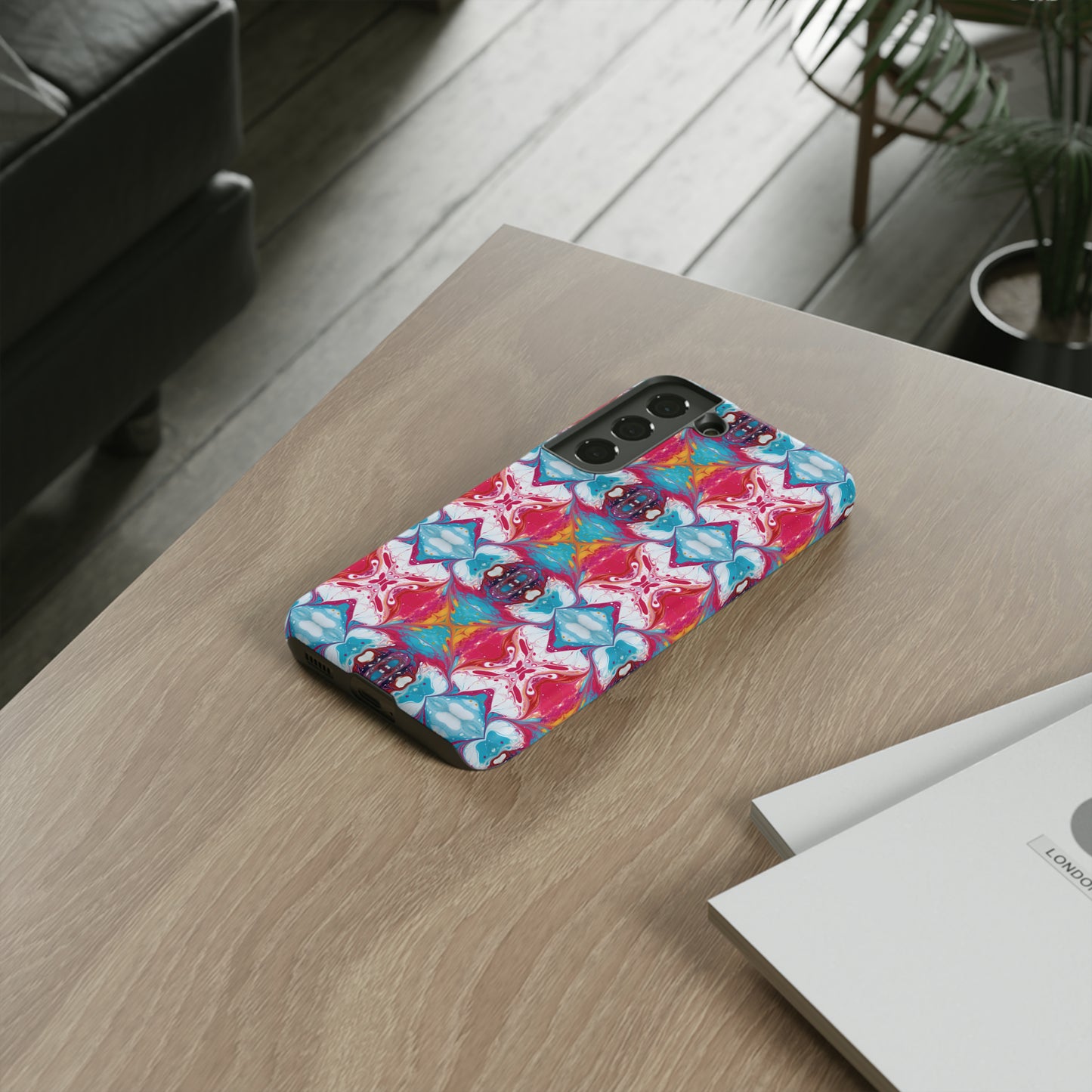 Colorful Paint Splatter Phone Tough Cases