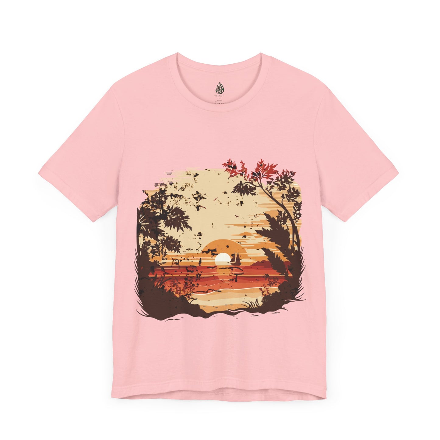 Sunset Unisex Jersey Short Sleeve Tee|Gift|Gift for lover|Gift for Mom|Gift for Girlfriend|Gift for Wife|