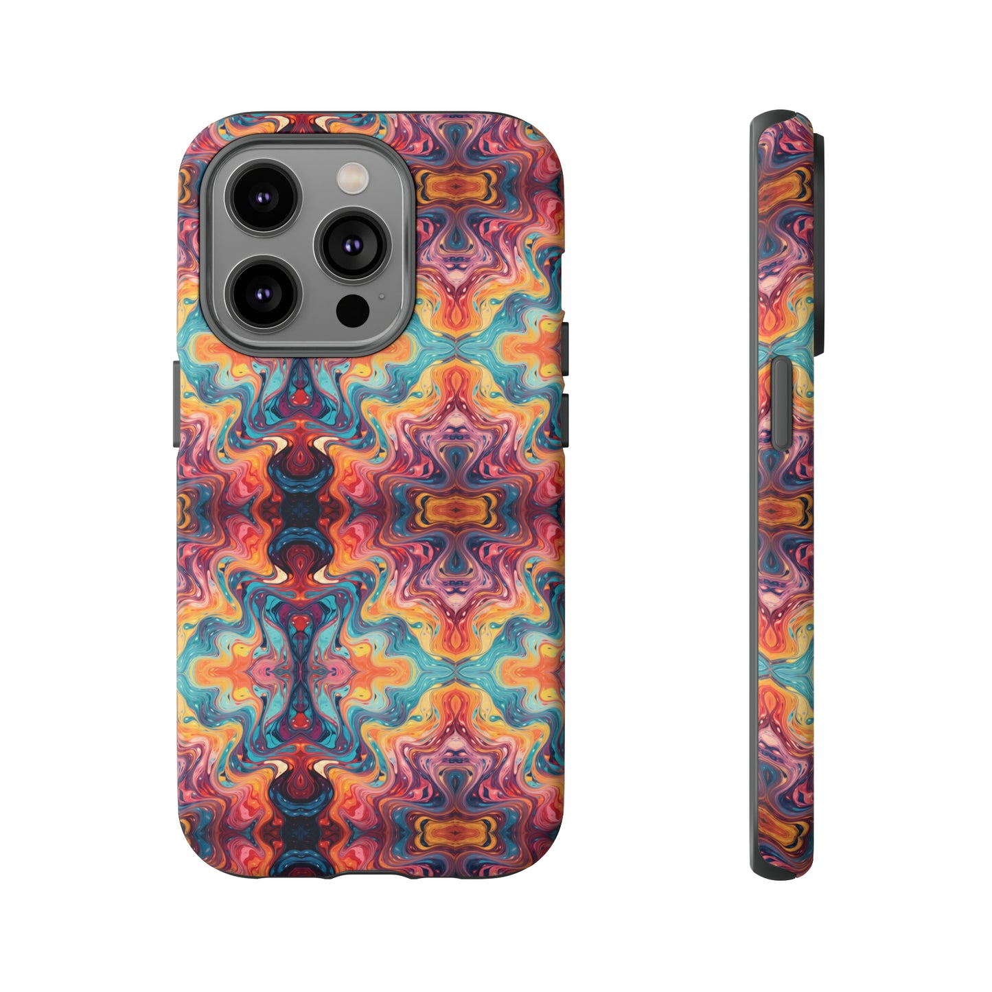 Colorful Paint Splatter Phone Tough Cases