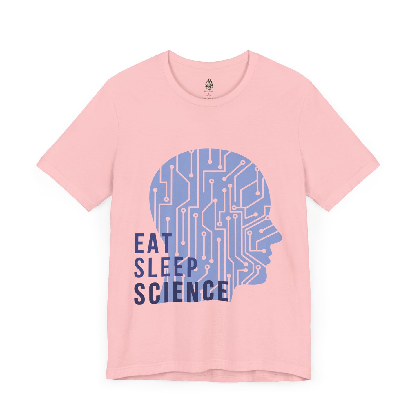 Science Lover Unisex Tee, Eat Sleep Science Shirt, STEM Enthusiast T-Shirt, Science Teacher Gift, Laboratory Researcher Top