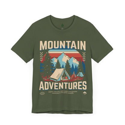 Mountain adventure Unisex Jersey Short Sleeve Tee|Gift for Dad|Gift for father|Gfit for Grandpa|Gift for Husband