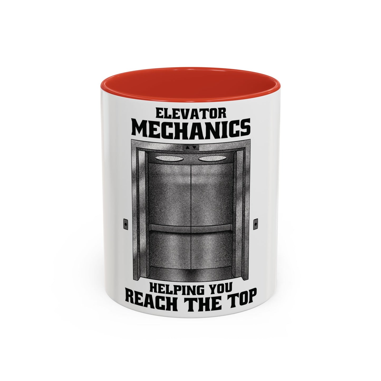 Elevator Mechanic Accent Coffee Mug