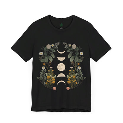 Moon phases Unisex Jersey Short Sleeve Tee|Gift for Dad|Gift for father|Gfit for Grandpa|Gift for Husband