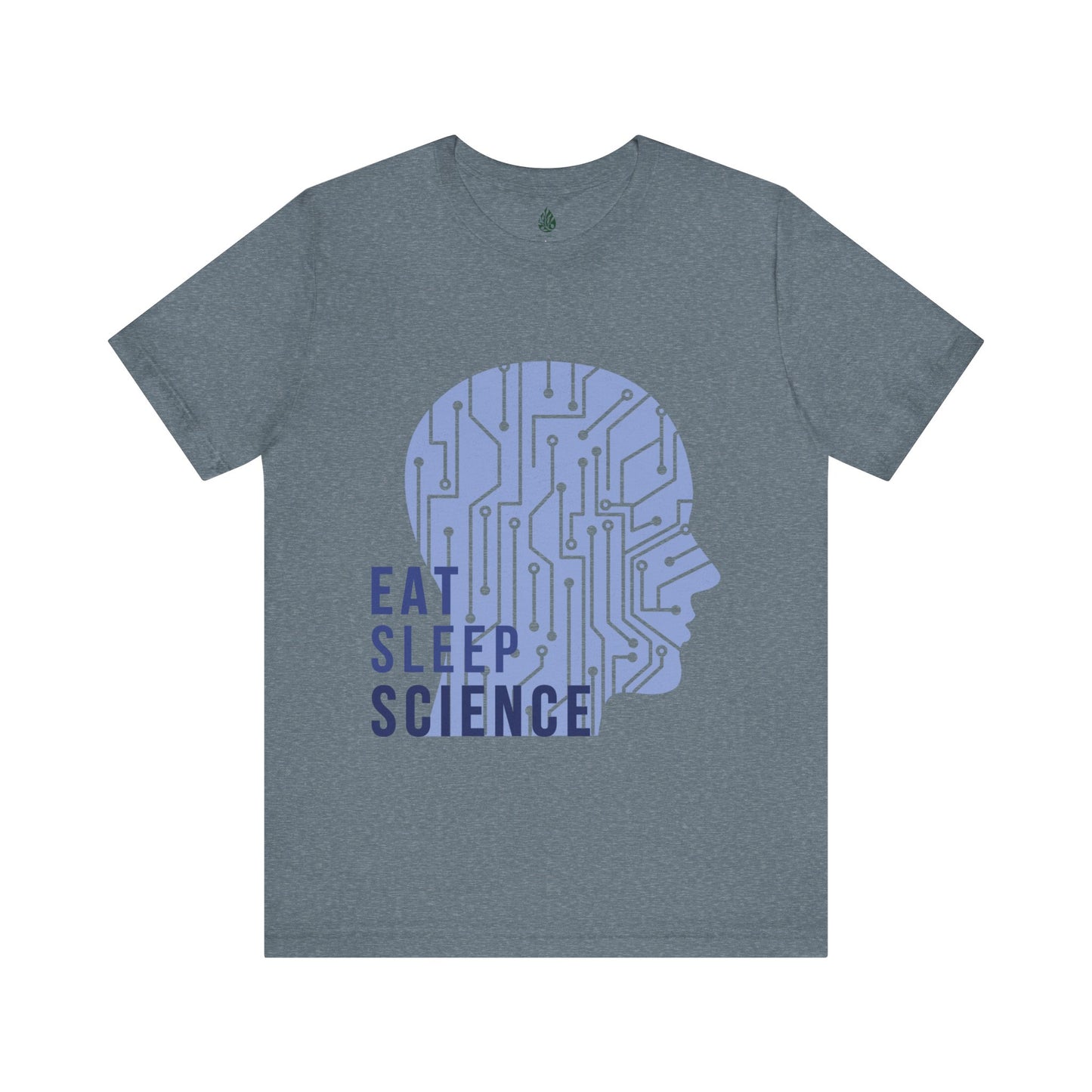 Science Lover Unisex Tee, Eat Sleep Science Shirt, STEM Enthusiast T-Shirt, Science Teacher Gift, Laboratory Researcher Top