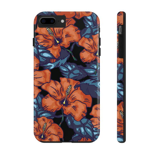 Phone Case, Floral Design, Protective Case, Cover, Strong, Durable, Custom Shell