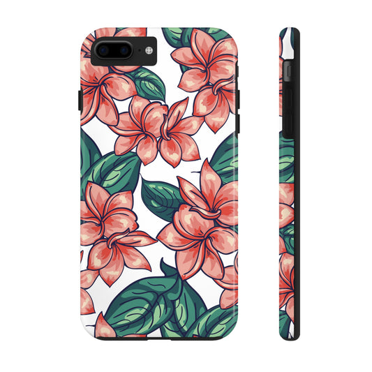 Phone Case, Floral Design, Protective Case, Cover, Strong, Durable, Custom Shell