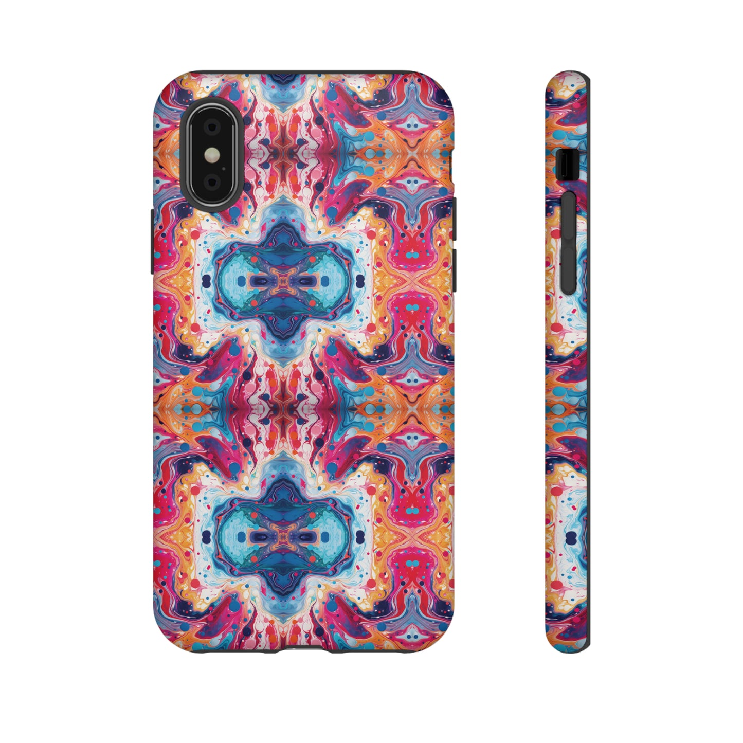 Colorful Paint Splatter Phone Tough Cases