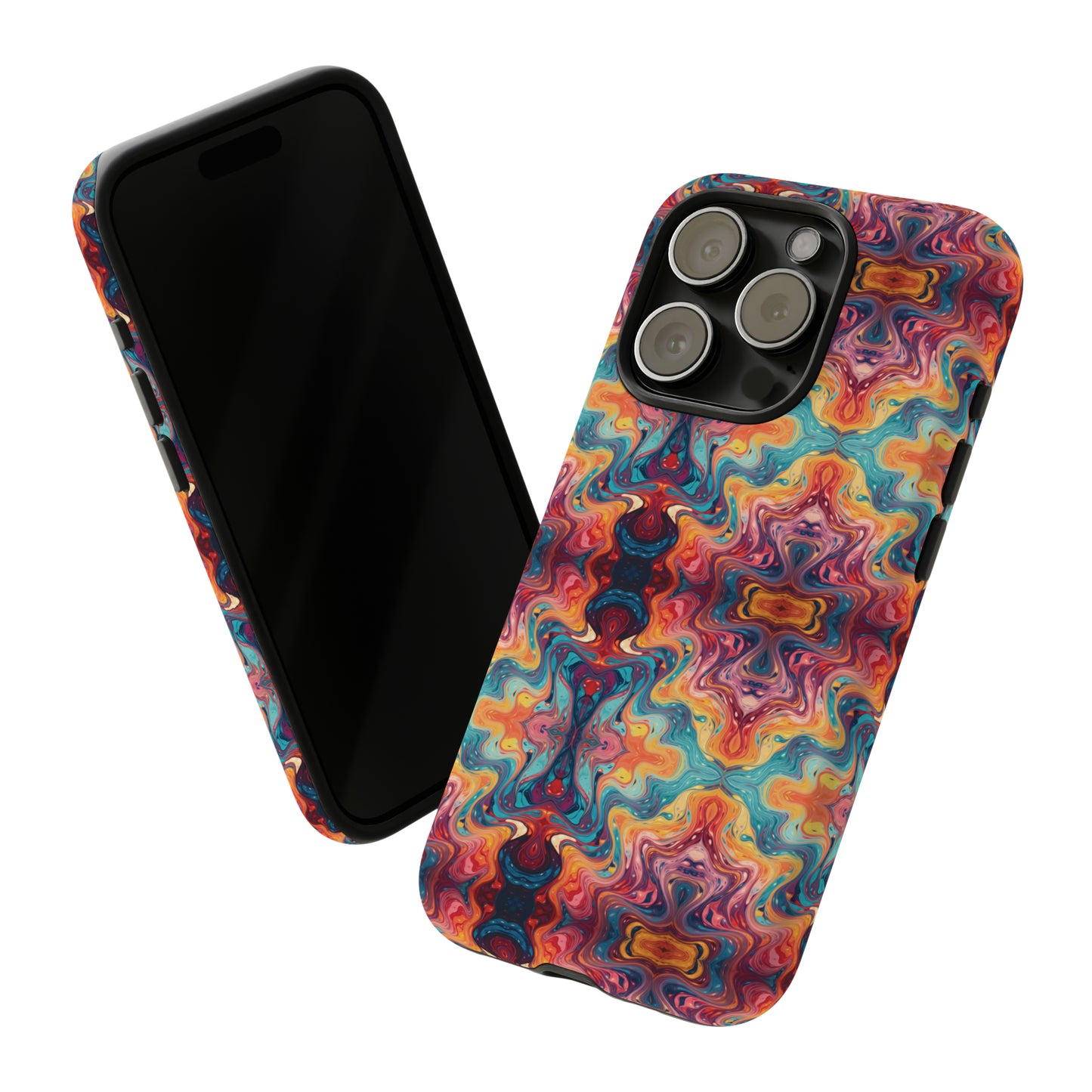 Colorful Paint Splatter Phone Tough Cases