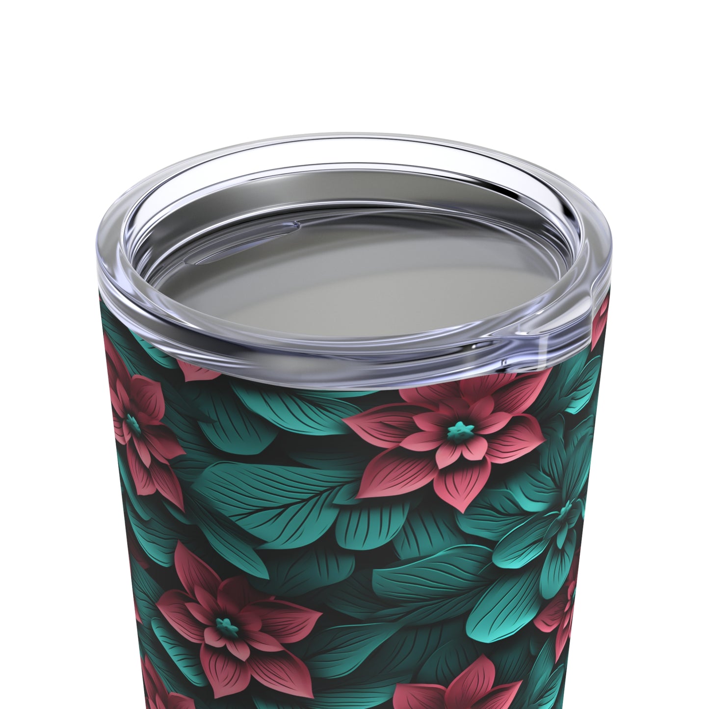 Flowers and Butterfly tumbler 20oz