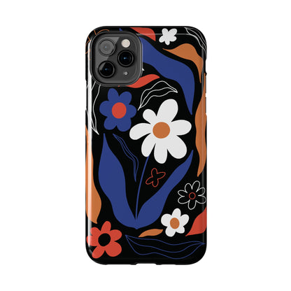 Phone Case, Floral Design, Protective Case, Cover, Strong, Durable, Custom Shell