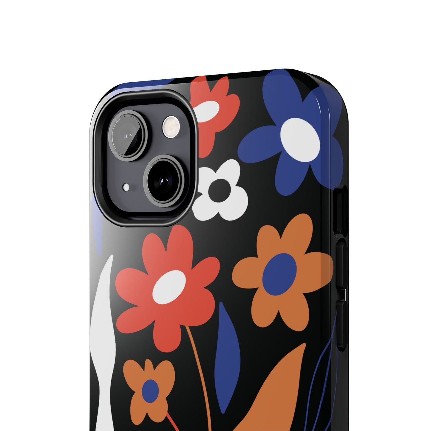 Phone Case, Floral Design, Protective Case, Cover, Strong, Durable, Custom Shell