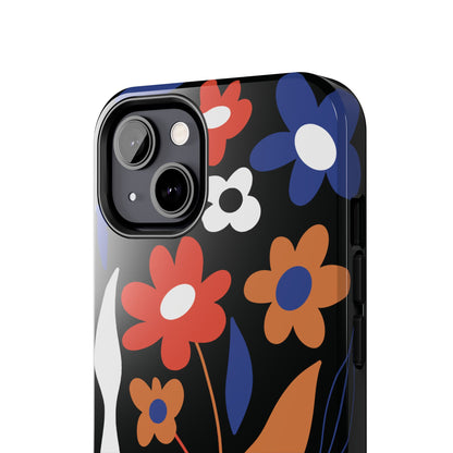 Phone Case, Floral Design, Protective Case, Cover, Strong, Durable, Custom Shell