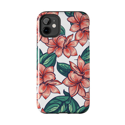 Phone Case, Floral Design, Protective Case, Cover, Strong, Durable, Custom Shell