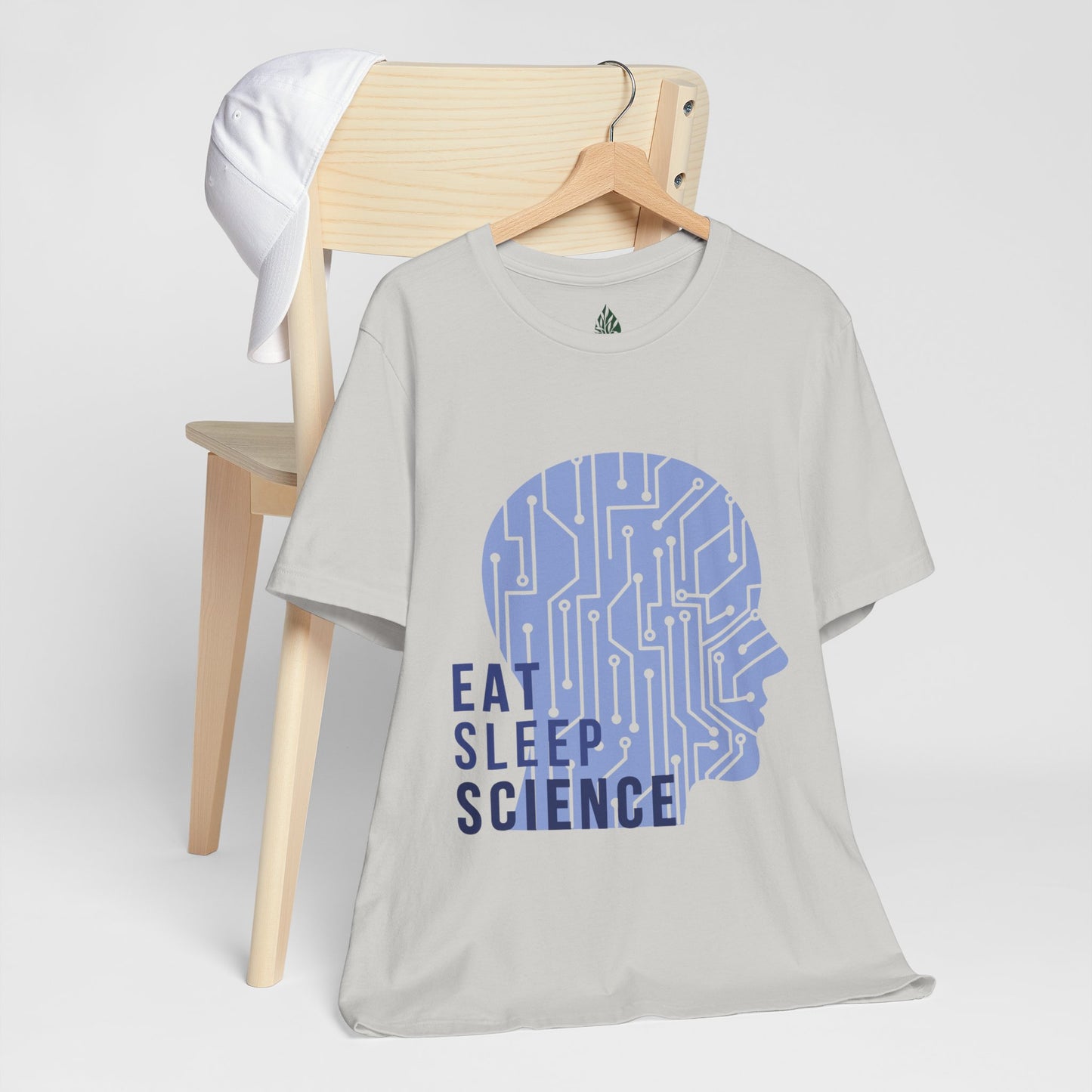 Science Lover Unisex Tee, Eat Sleep Science Shirt, STEM Enthusiast T-Shirt, Science Teacher Gift, Laboratory Researcher Top