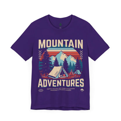 Mountain adventure Unisex Jersey Short Sleeve Tee|Gift for Dad|Gift for father|Gfit for Grandpa|Gift for Husband