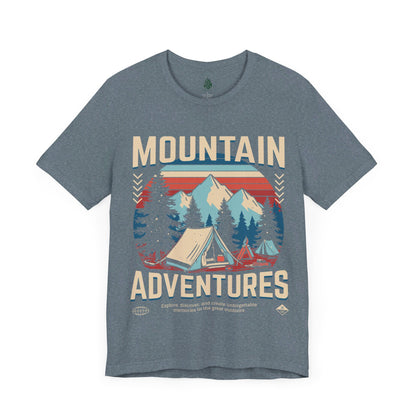 Mountain adventure Unisex Jersey Short Sleeve Tee|Gift for Dad|Gift for father|Gfit for Grandpa|Gift for Husband