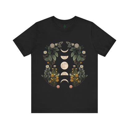 Moon phases Unisex Jersey Short Sleeve Tee|Gift for Dad|Gift for father|Gfit for Grandpa|Gift for Husband