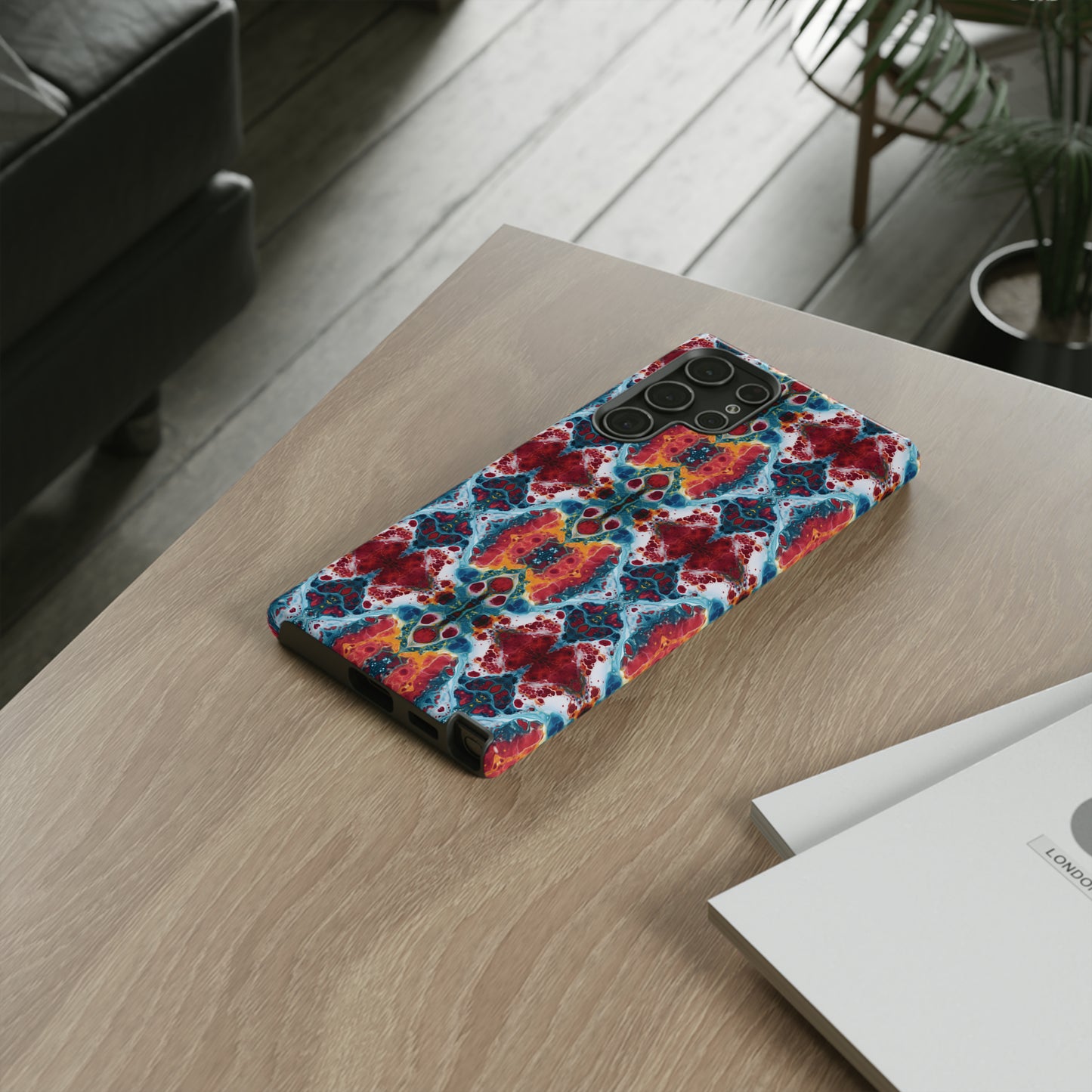 Colorful Paint Splatter Phone Tough Cases