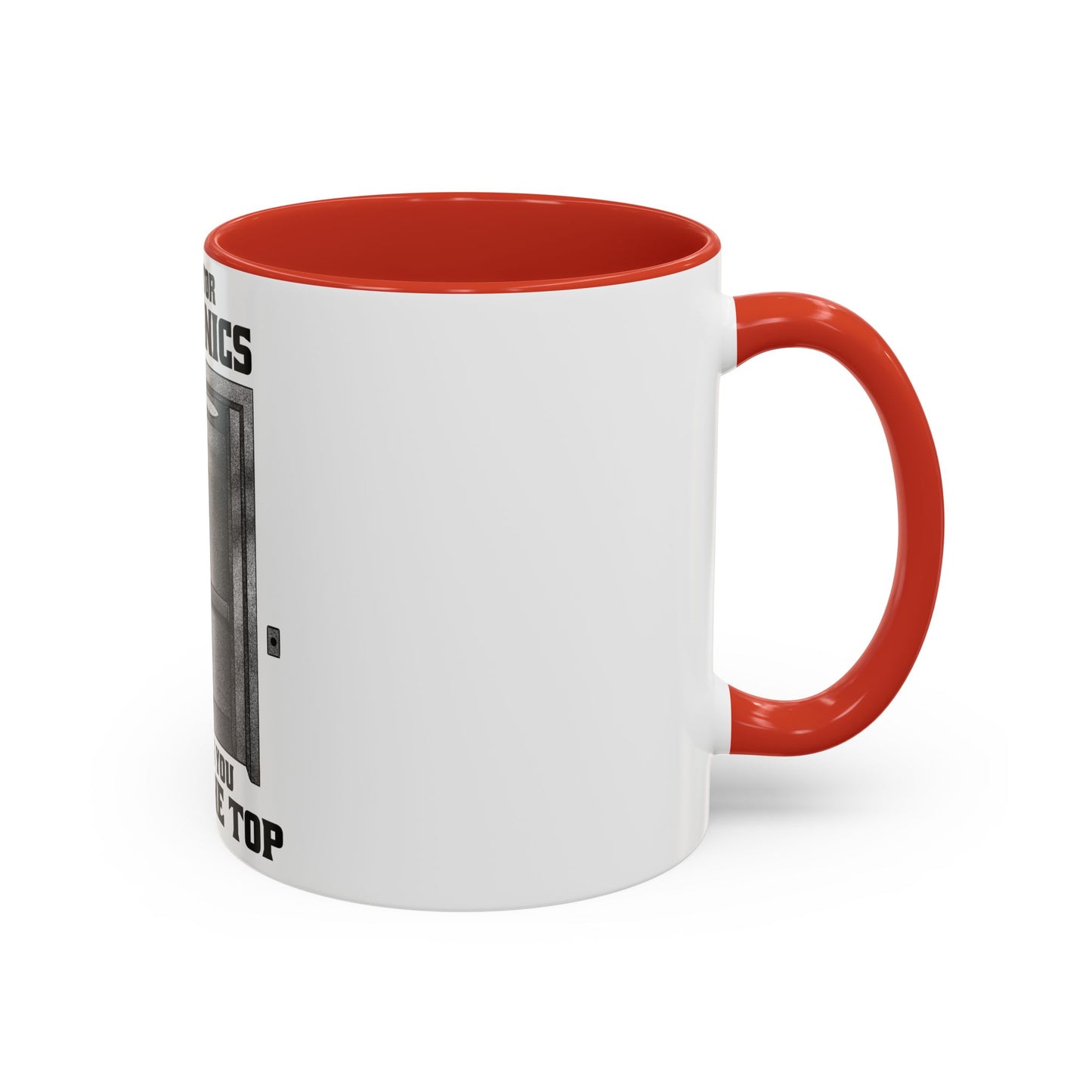 Elevator Mechanic Accent Coffee Mug