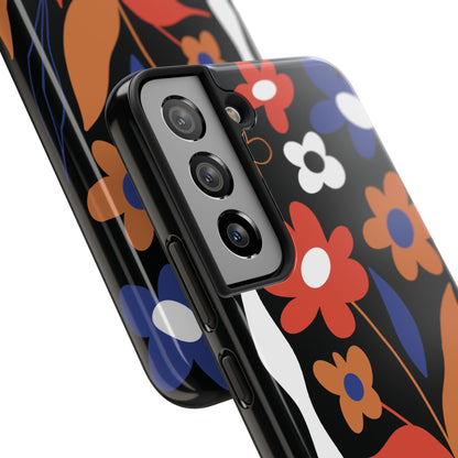 Phone Case, Floral Design, Protective Case, Cover, Strong, Durable, Custom Shell