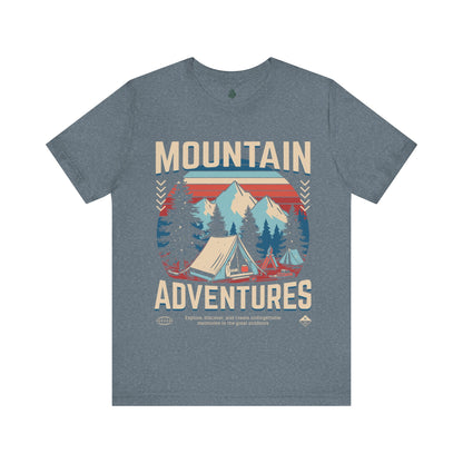 Mountain adventure Unisex Jersey Short Sleeve Tee|Gift for Dad|Gift for father|Gfit for Grandpa|Gift for Husband