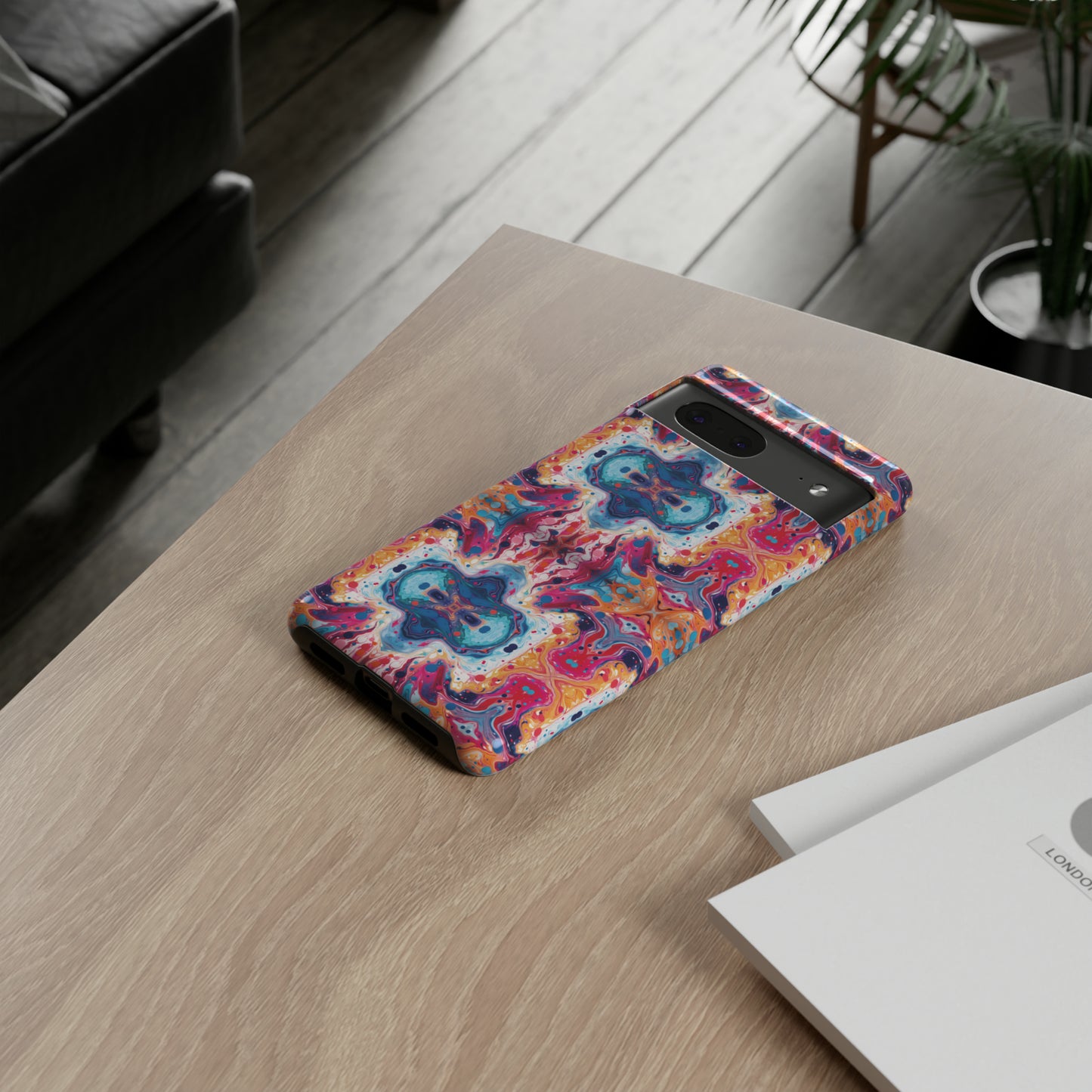 Colorful Paint Splatter Phone Tough Cases