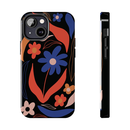 Phone Case, Floral Design, Protective Case, Cover, Strong, Durable, Custom Shell