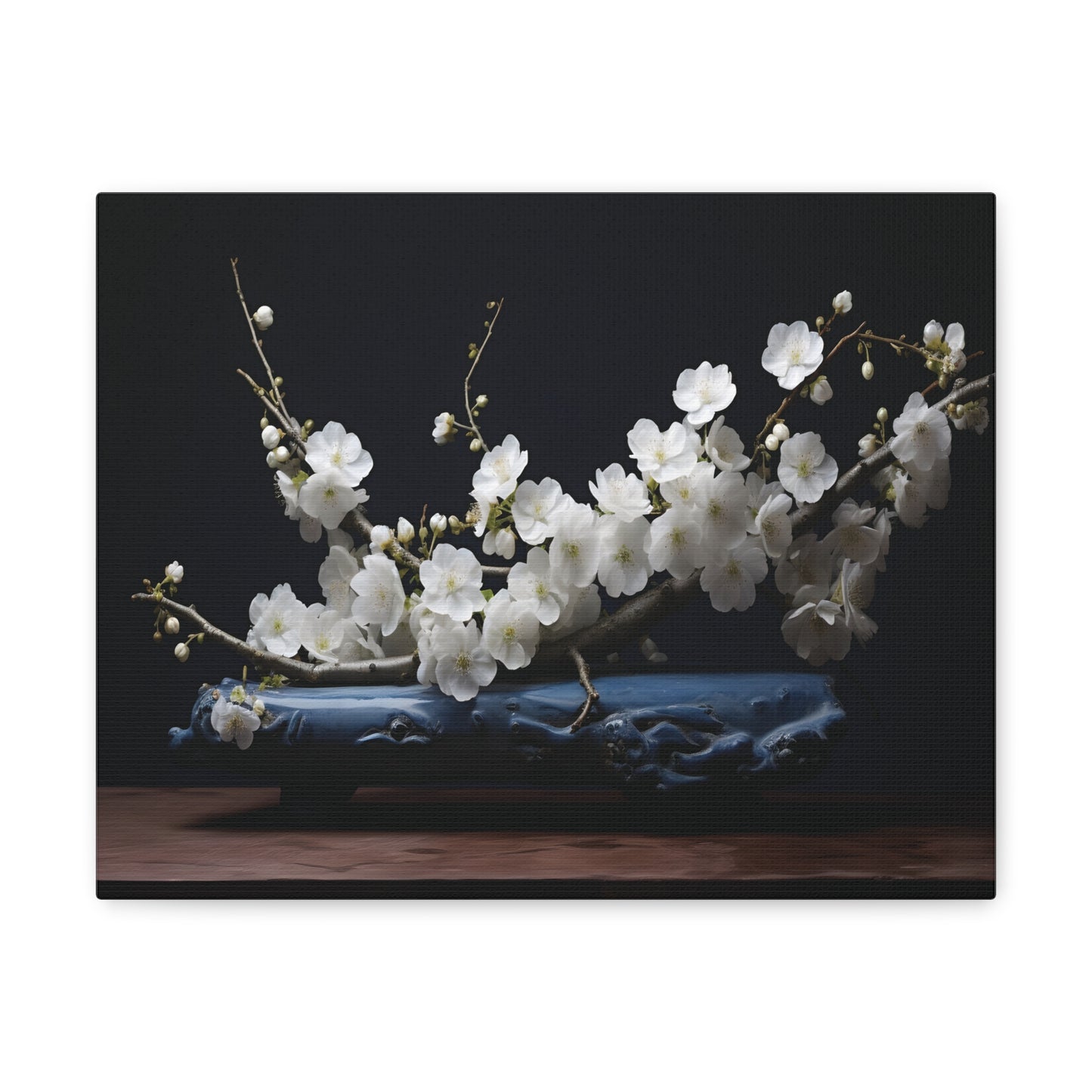 Wooden Branch of flowers Canvas Gallery Wraps