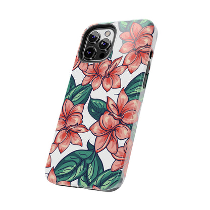 Phone Case, Floral Design, Protective Case, Cover, Strong, Durable, Custom Shell
