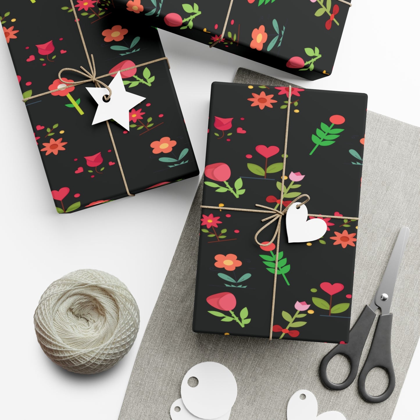 Flowers pattern Gift Wrap Papers