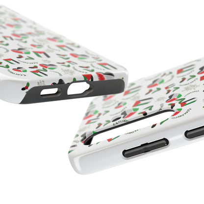 Phone Case, Palestine Flag Design, Protective Case, Cover, Strong, Durable, Custom Shell