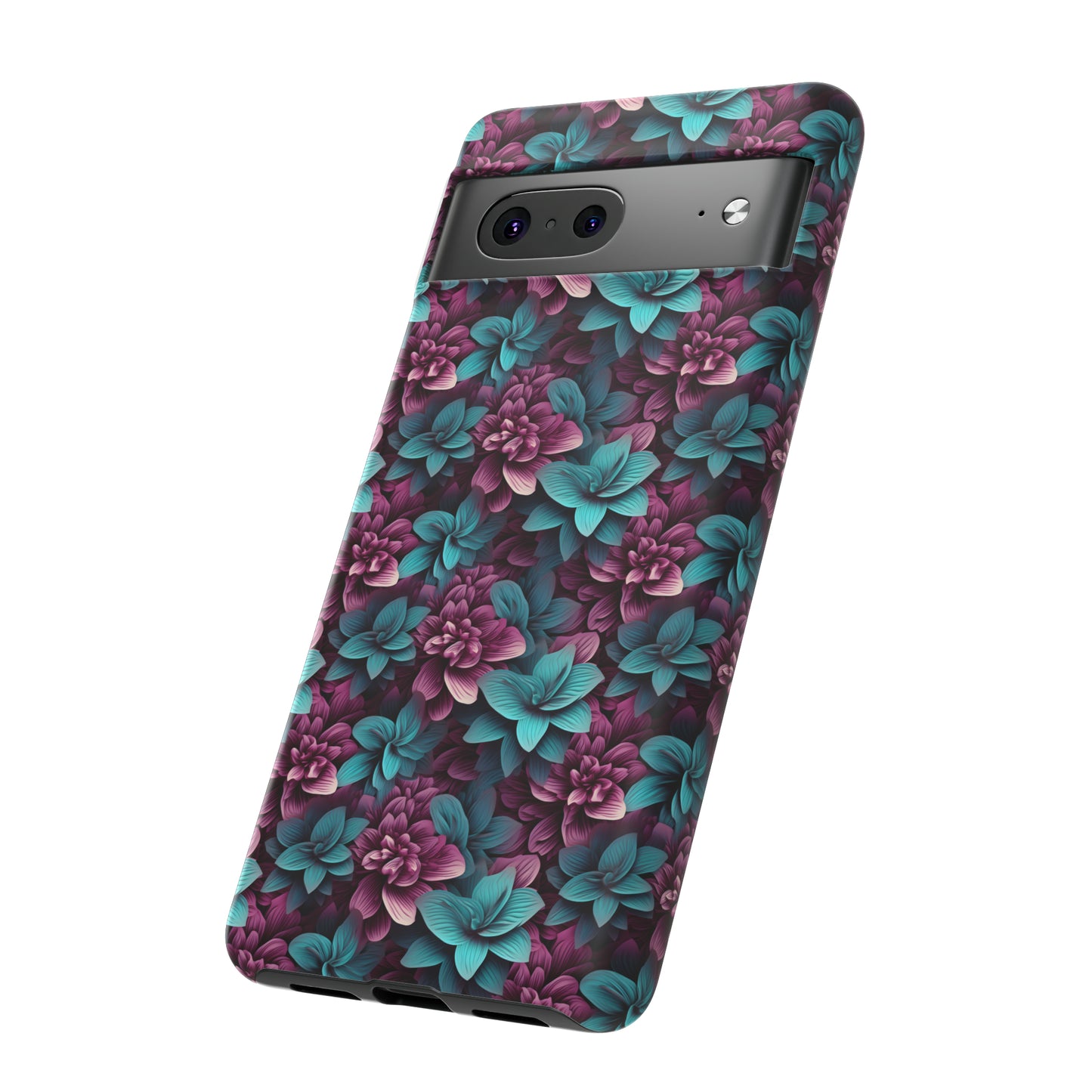 3D Flowers Tough Cases