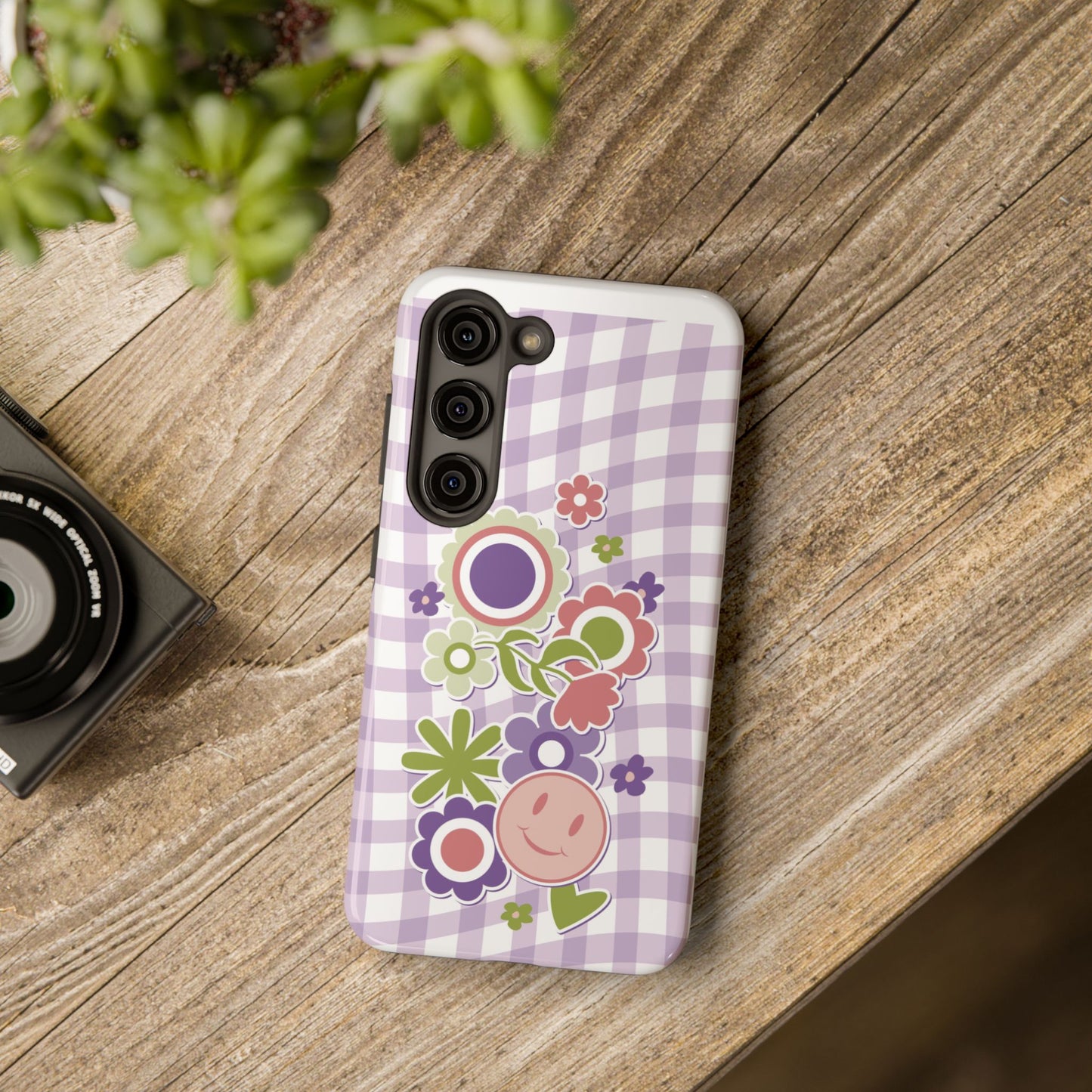 Phone Case, Floral Design, Protective Case, Cover, Strong, Durable, Custom Shell