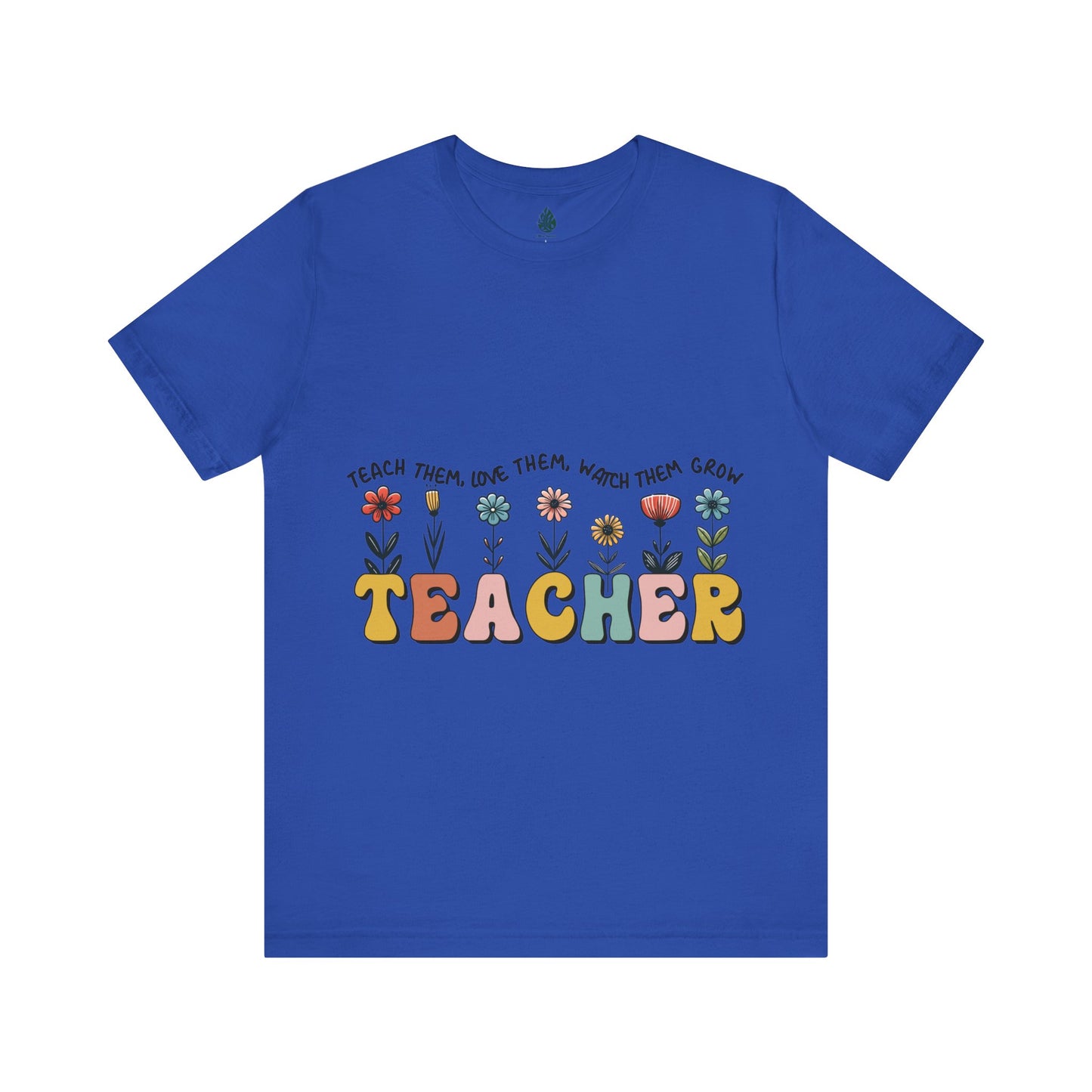 Teacher love them Unisex Jersey Short Sleeve Tee|Gift|Gift for lover|Gift for Mom|Gift for Girlfriend|Gift for Wife|Gift for Teacher|Teacher