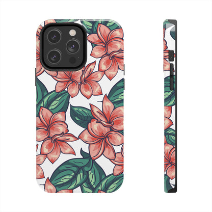 Phone Case, Floral Design, Protective Case, Cover, Strong, Durable, Custom Shell