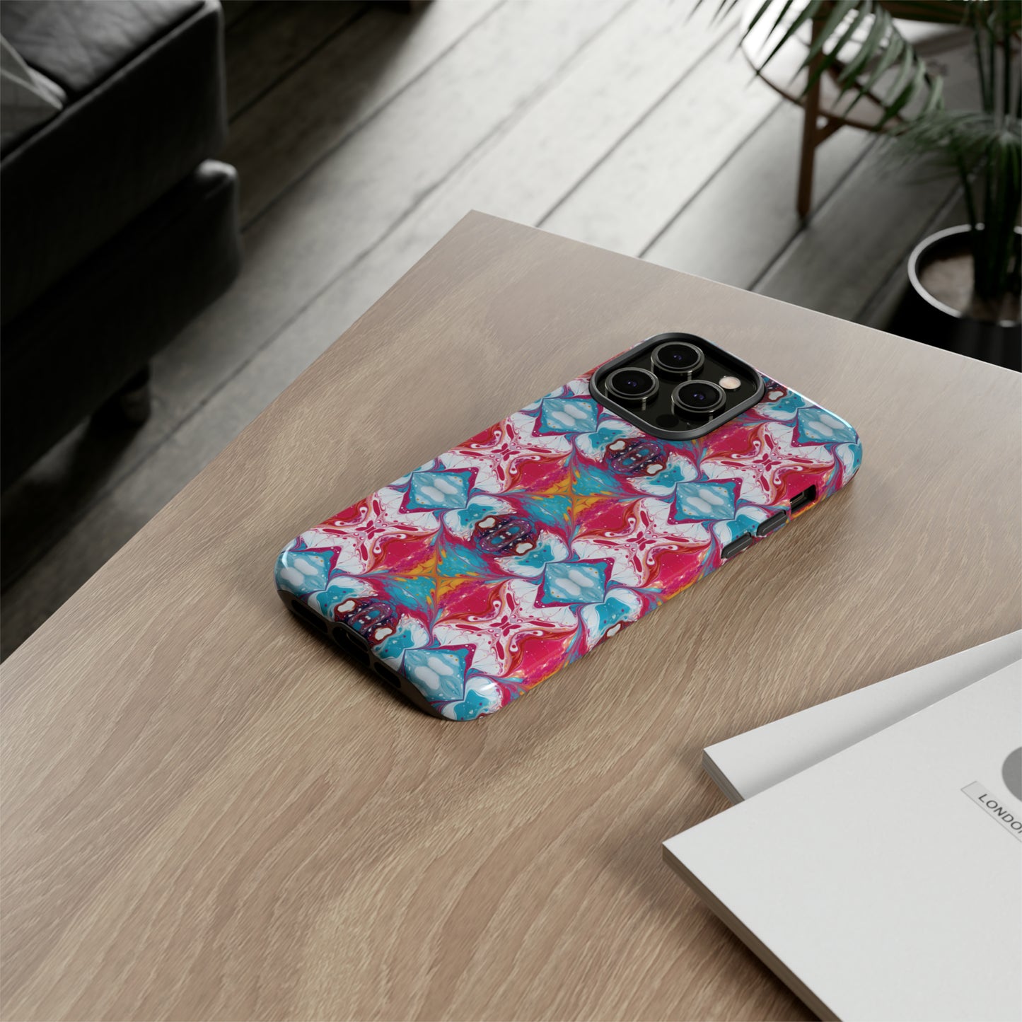 Colorful Paint Splatter Phone Tough Cases