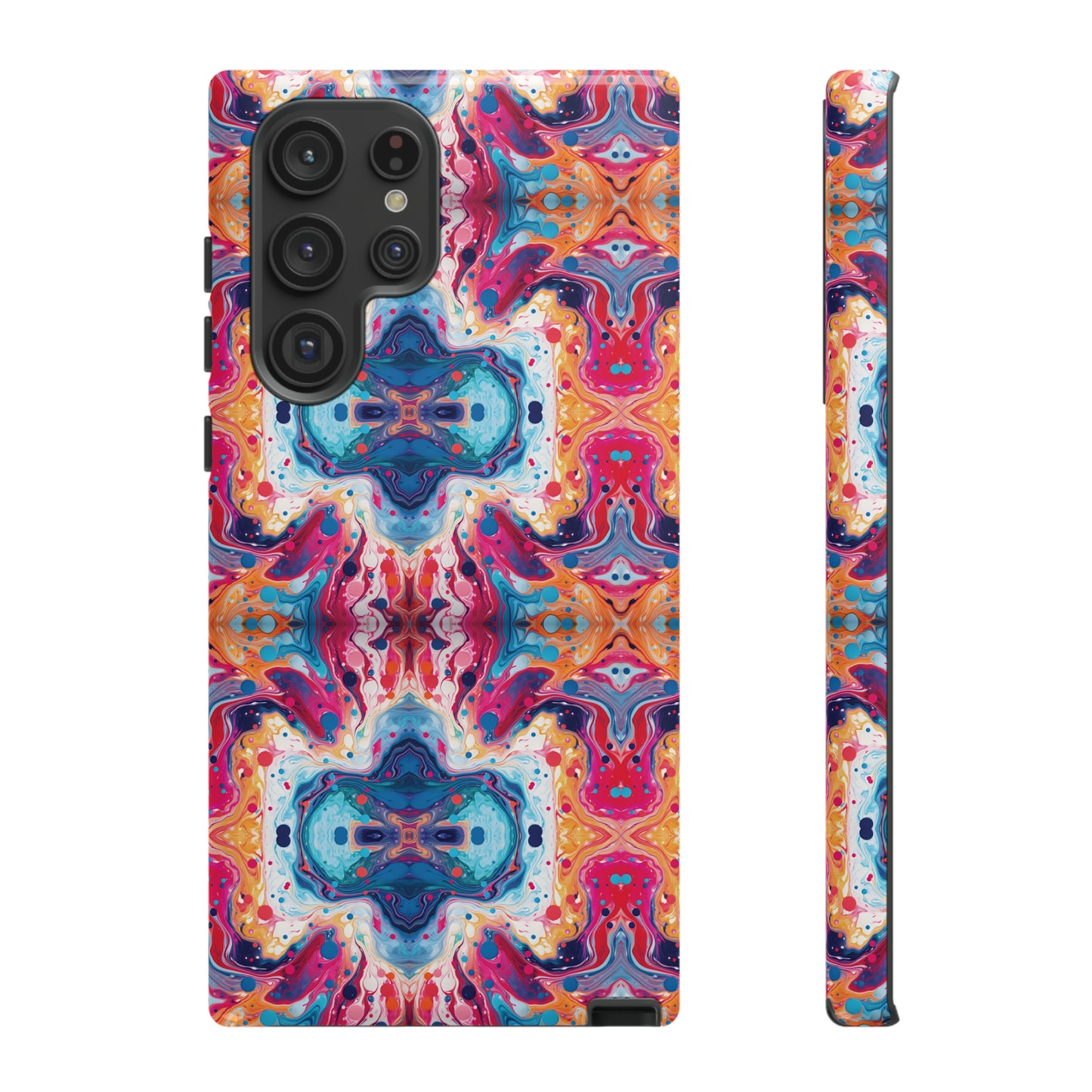 Colorful Paint Splatter Phone Tough Cases