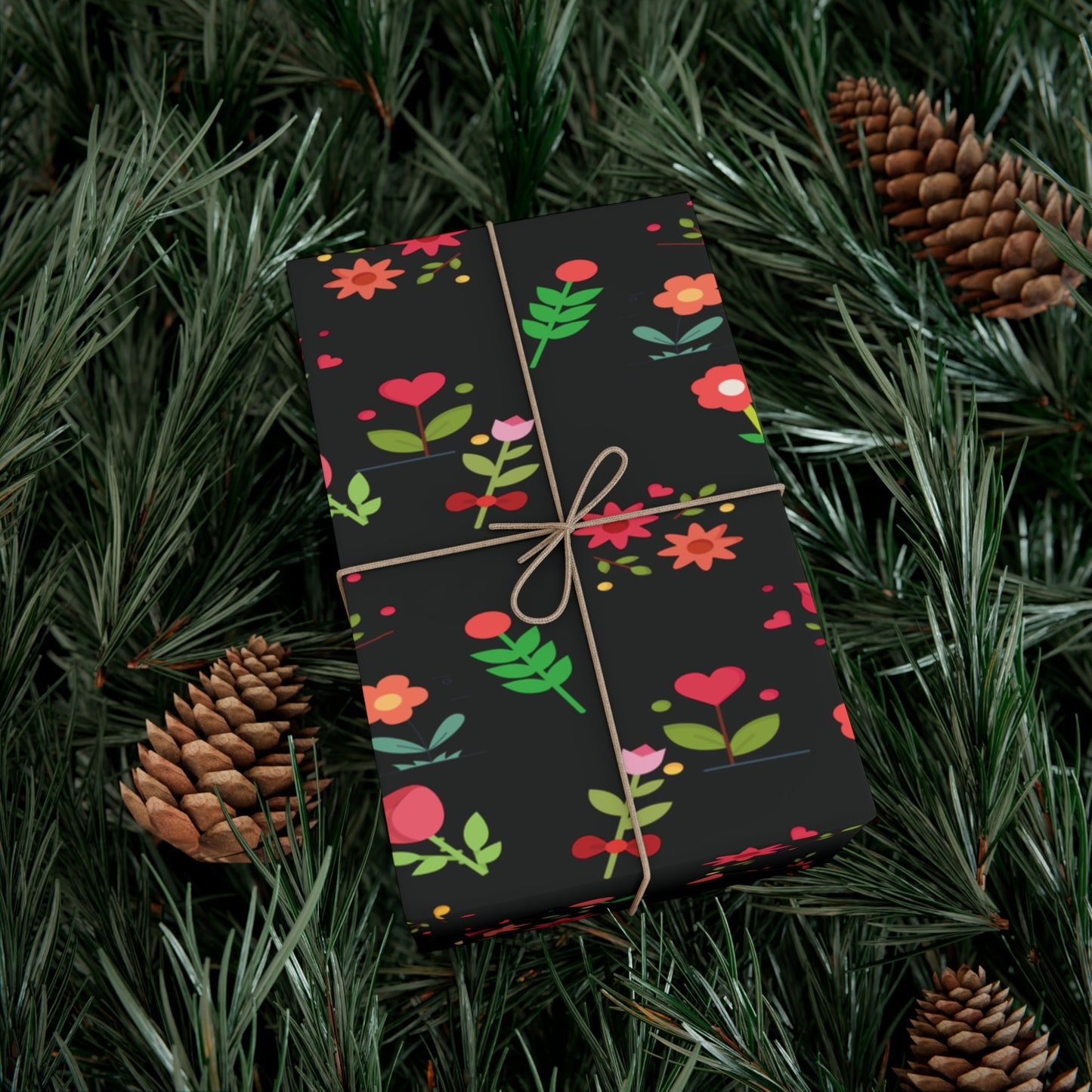 Flowers pattern Gift Wrap Papers