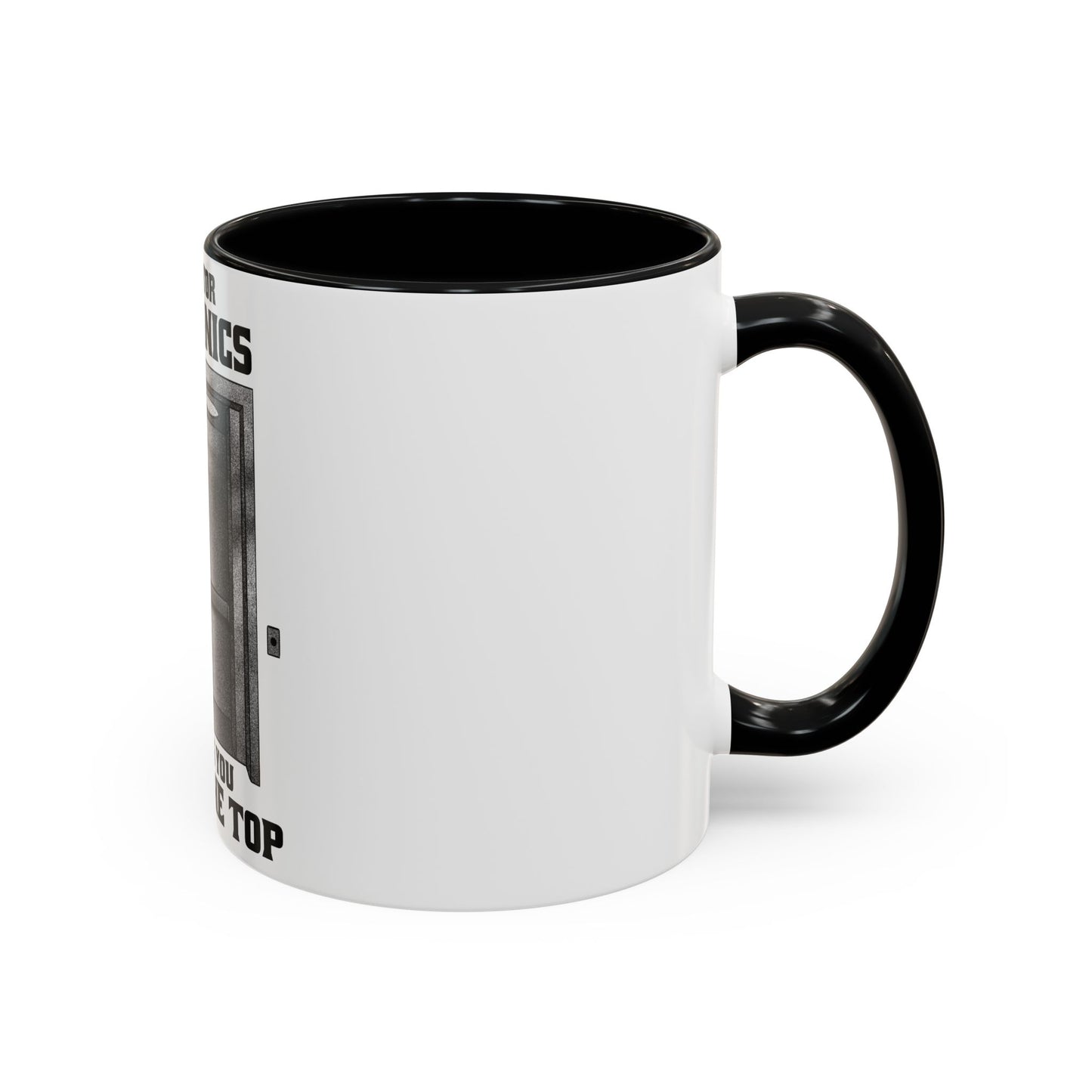 Elevator Mechanic Accent Coffee Mug