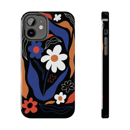 Phone Case, Floral Design, Protective Case, Cover, Strong, Durable, Custom Shell