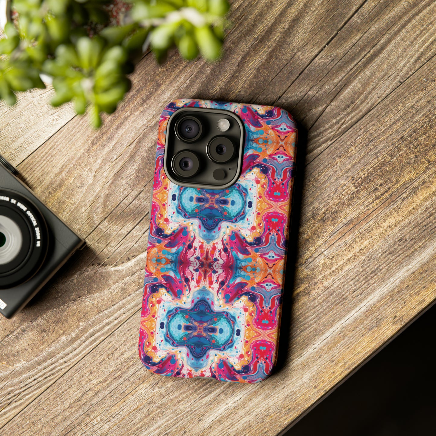 Colorful Paint Splatter Phone Tough Cases