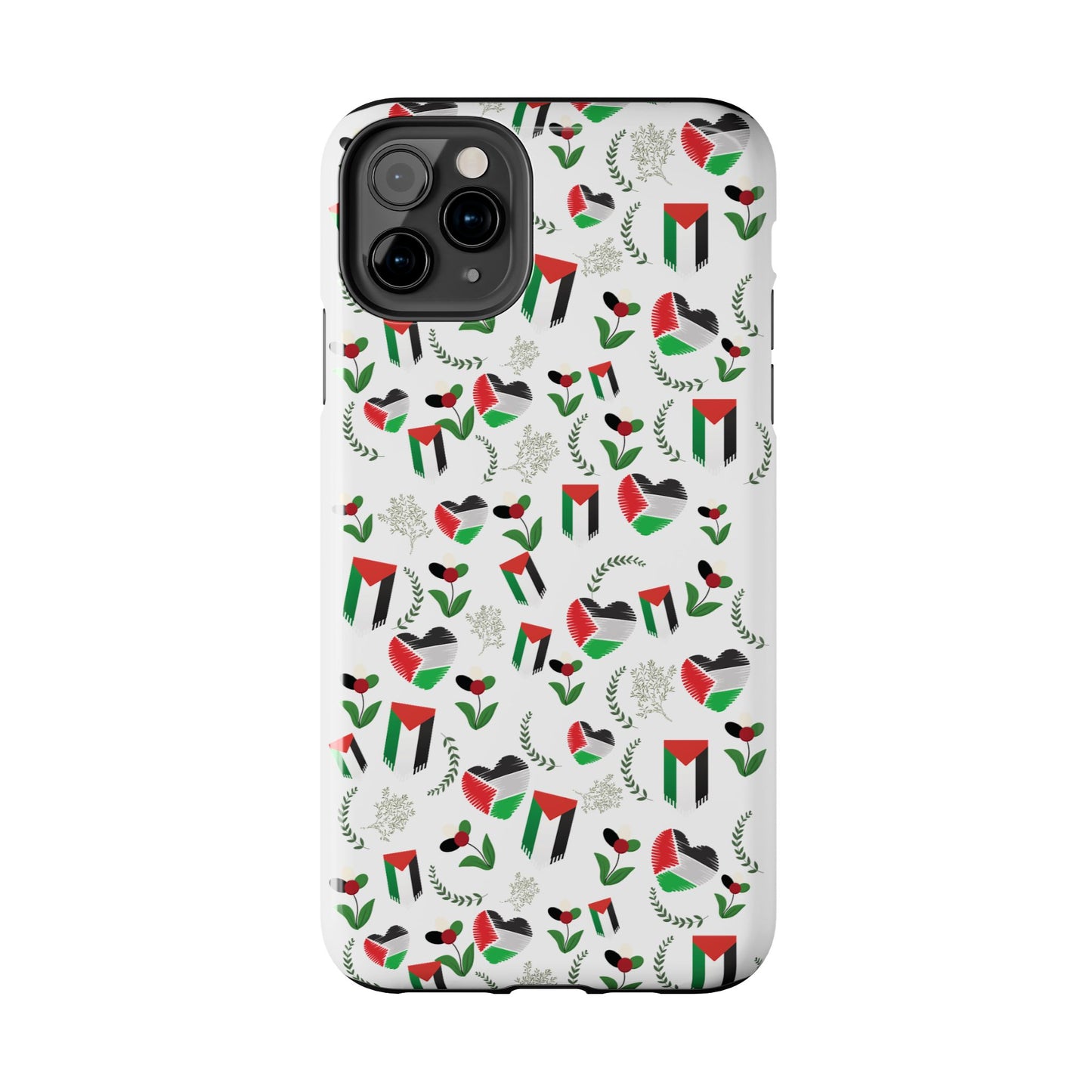 Phone Case, Palestine Flag Design, Protective Case, Cover, Strong, Durable, Custom Shell