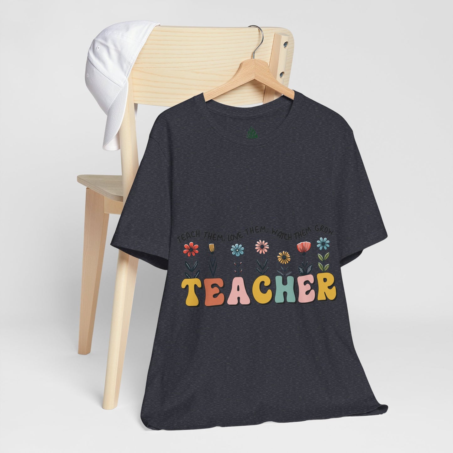 Teacher love them Unisex Jersey Short Sleeve Tee|Gift|Gift for lover|Gift for Mom|Gift for Girlfriend|Gift for Wife|Gift for Teacher|Teacher