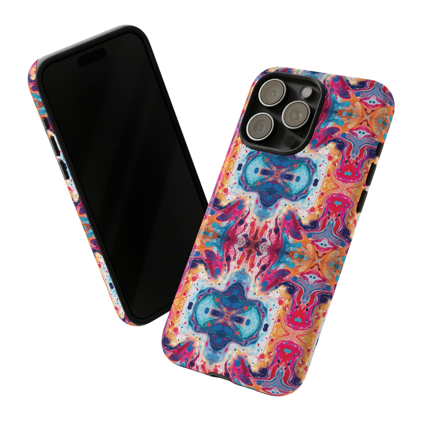 Colorful Paint Splatter Phone Tough Cases